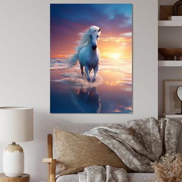 Coastal Horse Majesty Portrait - Horse Wall Decor